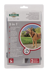 PETSAFE 3IN1™ TRAKSID JA AUTO TURVARIHM M MUST hind ja info | Kaelarihmad ja traksid koertele | kaup24.ee