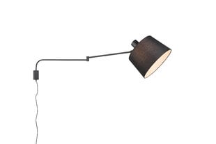 Настенный светильник Trio Baldo, E27, черный матовый цена и информация | Настенные светильники | kaup24.ee