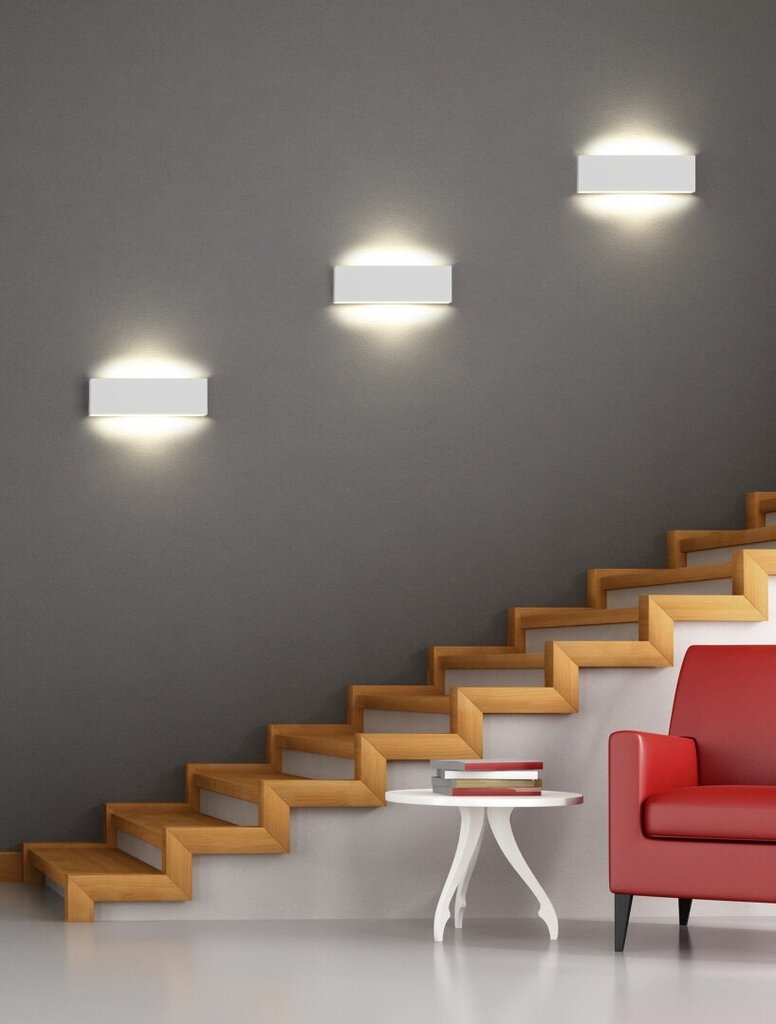 Concha LED seinavalgusti 28 valgematt sis 2 x 6W-600Lm hind ja info | Seinavalgustid | kaup24.ee