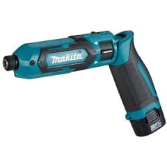 Шуруповерт ударный Makita TD022DSJ; 7,2 V; 2x1,5 Ah цена и информация | Шуруповерты, дрели | kaup24.ee