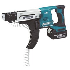 Аккумуляторный ленточный шуруповерт Makita, 18 В, 2X5,0 Ач Li-ion цена и информация | Шуруповерты, дрели | kaup24.ee