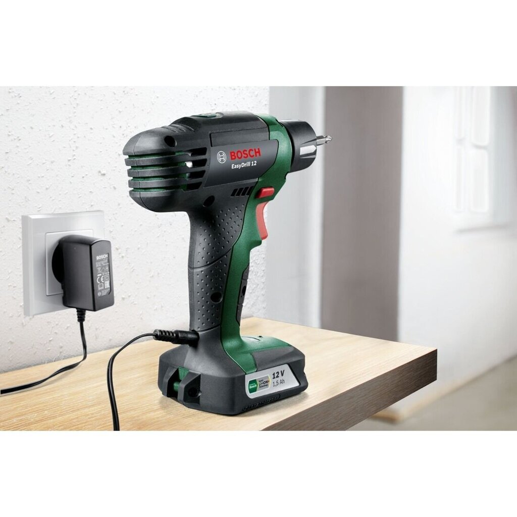 Akutrell-kruvikeeraja Bosch EasyDrill 12 / 12 V / 1 x 1,5 Ah цена и информация | Akutrellid, kruvikeerajad | kaup24.ee