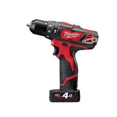 Аккумуляторная ударная дрель-шуруповерт MILWAUKEE M12 BPD-402C цена и информация | Шуруповерты, дрели | kaup24.ee