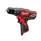 Akulööktrell Milwaukee M12 BPD-0 цена и информация | Akutrellid, kruvikeerajad | kaup24.ee