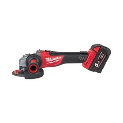 Akunurklihvija Milwaukee M18 CAG125X-502X цена и информация | Шлифовальные машины | kaup24.ee