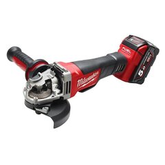 Akunurklihvija Milwaukee M18 CAG125XPD-502X hind ja info | Lihvmasinad ja ketaslõikurid | kaup24.ee