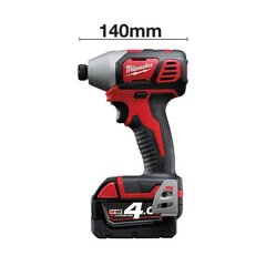 Аккумуляторная импульсная отвертка Milwaukee M18 BID-402C цена и информация | Шуруповерты, дрели | kaup24.ee