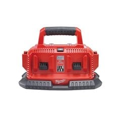 Akulaadija mitme pesaga Milwaukee M1418 C6 hind ja info | Akutrellid ja akukruvikeerajad | kaup24.ee