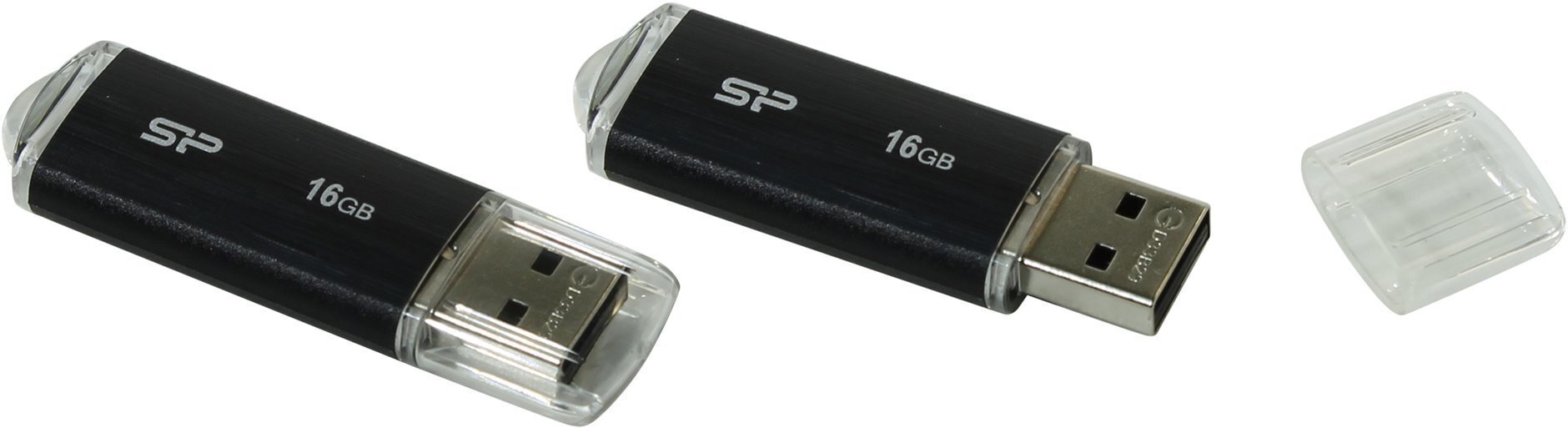 Silicon Power memory USB Ultima U02 16GB USB 2.0 Black цена и информация | Mälupulgad | kaup24.ee