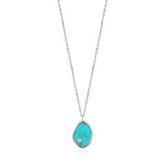 Серебряная цепочка Ania Haie Tidal Turquoise 901028205 цена и информация | Украшения на шею | kaup24.ee