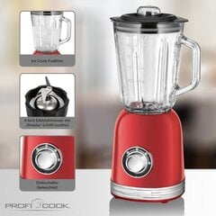 Blender ProfiCook PCUM1195R punane цена и информация | Коктейльницы | kaup24.ee