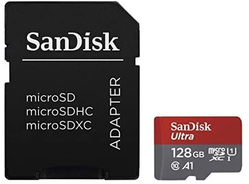 Sandisk mälukaart microSDXC 128GB Ultra 120MB/s A1 + adapter цена и информация | Mobiiltelefonide mälukaardid | kaup24.ee