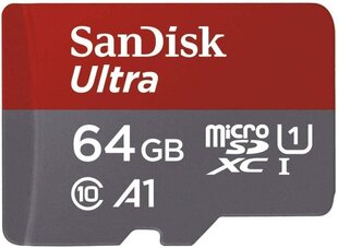 MEMORY MICRO SDXC 64GB UHS-I/SDSQUA4-064G-GN6IA SANDISK цена и информация | Карты памяти для телефонов | kaup24.ee