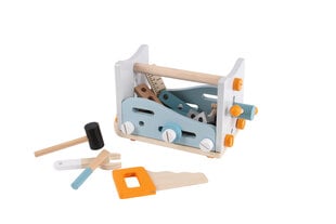 Puidust tööriistakomplekt-konstruktor hind ja info | Arendavad mänguasjad | kaup24.ee