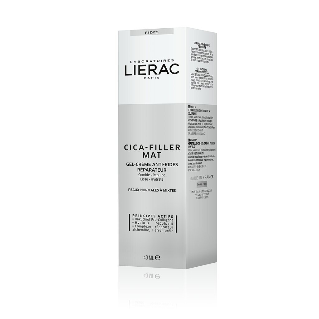 Lierac Paris Cica-Filler Mat näokreem 40 ml hind ja info | Näokreemid | kaup24.ee