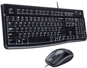 LOGITECH Desktop MK120  цена и информация | Клавиатура с игровой мышью 3GO COMBODRILEW2 USB ES | kaup24.ee