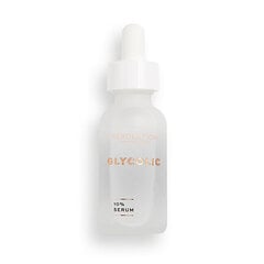 Ночная сыворотка для лица Revolution Skincare 10% Glycolic, 30 мл цена и информация | Сыворотки для лица, масла | kaup24.ee