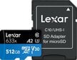 Lexar High-Performance 633x UHS-I MicroSDXC hind ja info | Fotoaparaatide mälukaardid | kaup24.ee