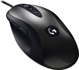 Проводная мышь Logitech MX518, черная цена и информация | Мыши | kaup24.ee