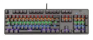 Trust GXT 865 Asta Mechanical Keyboard, Nordic Layout (PC) цена и информация | Клавиатуры | kaup24.ee