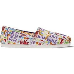 Женские туфли TOMS Unity Love Wins Print Women's Alpargata цена и информация | Туфли женские Saimaoxieye, песочного цвета | kaup24.ee