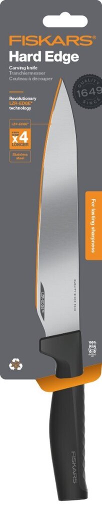 Fiskars Hard Edge lihanuga hind ja info | Noad ja tarvikud | kaup24.ee