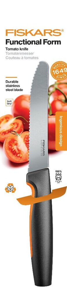 Fiskars FF tomatinuga цена и информация | Noad ja tarvikud | kaup24.ee