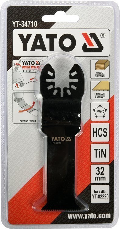 Tarvik multifunktsionaalsele seadmele HCS, 32x120mm Yato (YT-34710) hind ja info | Käsitööriistad | kaup24.ee