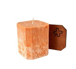 8-угольная свеча из пальмового воска цена и информация | Подсвечники, свечи | kaup24.ee