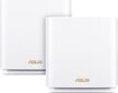 ASUS ZenWiFi AX (XT8) juhtmevaba ruuter Gigabit Ethernet Kolm sagedusala (2,4 GHz / 5 GHz / 5 GHz) Valge hind ja info | Ruuterid | kaup24.ee