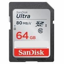 Mälupulk SANDISK Ultra 64GB SDXC Memory Card цена и информация | Fotoaparaatide mälukaardid | kaup24.ee