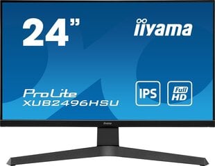 Iiyama XUB2496HSU-B1 hind ja info | Monitorid | kaup24.ee