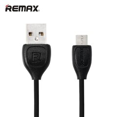 Kaabel Remax USB - Micro USB 1M, must hind ja info | Mobiiltelefonide kaablid | kaup24.ee