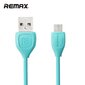 REMAX RC-050m Lesu data cable micro USB 1m blue hind ja info | Mobiiltelefonide kaablid | kaup24.ee