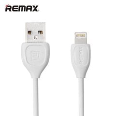 Kaabel Remax Lightning - USB 1M, valge цена и информация | Кабели для телефонов | kaup24.ee