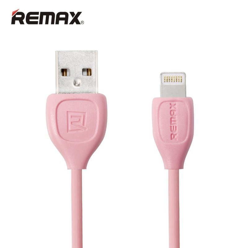 Kaabel Remax Lightning - USB 1M, roosa цена и информация | Mobiiltelefonide kaablid | kaup24.ee