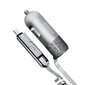 Kaabel Remax RC-C103 3in1 Lightning - Micro USB - USB, 1m, hõbedane цена и информация | Mobiiltelefonide laadijad | kaup24.ee