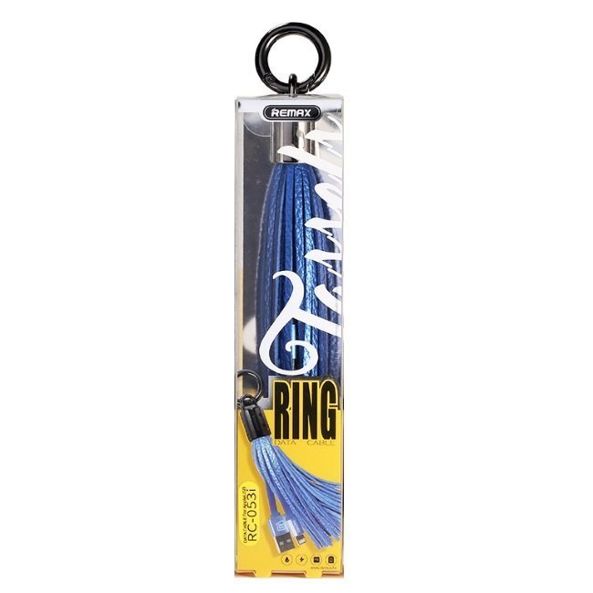 Remax RC-053i "Lightning" - USB, sinine цена и информация | Mobiiltelefonide kaablid | kaup24.ee