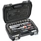 YATO YT-38782 Tööriistade komplekt 1/2", 1/4", 72tk цена и информация | Käsitööriistad | kaup24.ee
