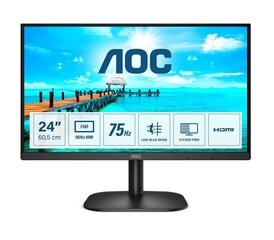 AOC 23.8" FHD Monitor 24B2XHM2 цена и информация | Мониторы | kaup24.ee