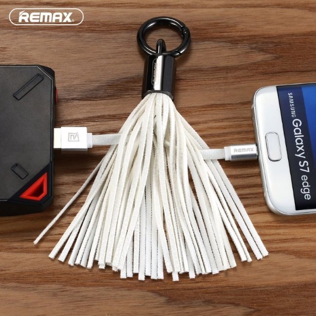 Kaabel Remax RC-053m Micro USB - USB, valge hind ja info | Mobiiltelefonide kaablid | kaup24.ee