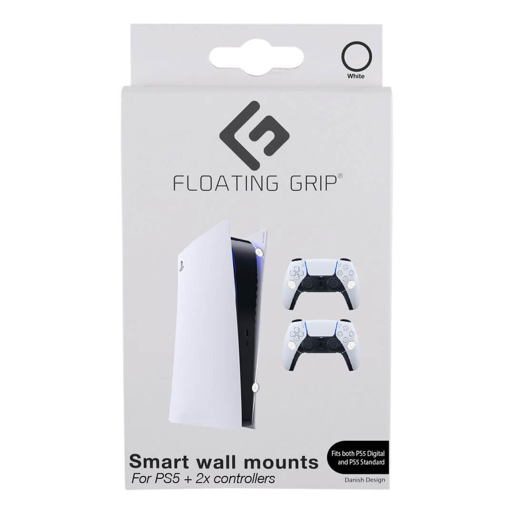 Floating Grip Smart Wall Mount PS5 цена и информация | Mängukonsoolide lisatarvikud | kaup24.ee