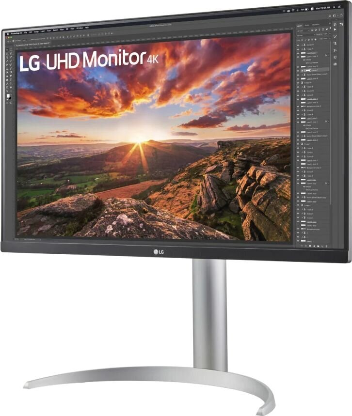 LCD Monitor|LG|27UP850N-W|27"|Business/4K|Panel IPS|3840x2160|16:9|60Hz|5 ms|Speakers|Pivot|Height adjustable|Tilt|27UP850N-W цена и информация | Monitorid | kaup24.ee