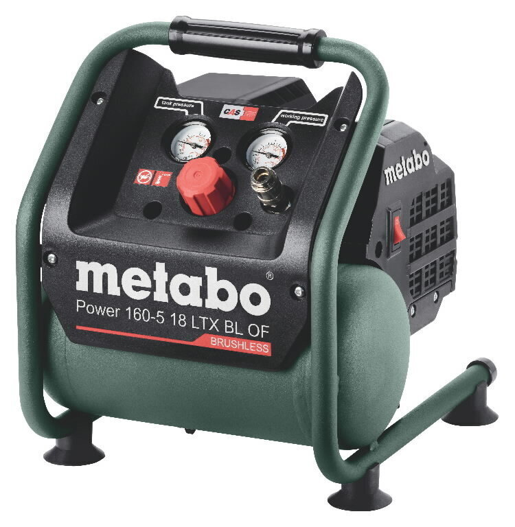 Akutoitel kompressor Power 160-5 18 LTX BL OF, karkass, Metabo цена и информация | Käsitööriistad | kaup24.ee