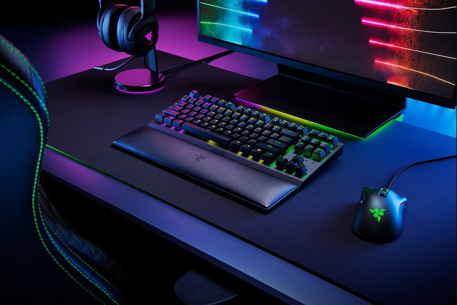 Ergonoomiline randmetugi Razer RC21-01710100-R3M1 hind ja info | Klaviatuurid | kaup24.ee