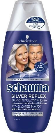 Schauma Silver Reflex šampoon 250 ml hind ja info | Šampoonid | kaup24.ee