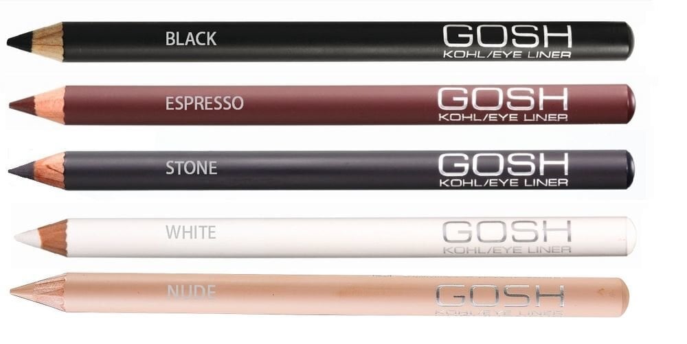 GOSH Kohl/Eye Liner silmalainer 1.1 g, Expresso hind ja info | Ripsmetušid, lauvärvid, silmapliiatsid, seerumid | kaup24.ee