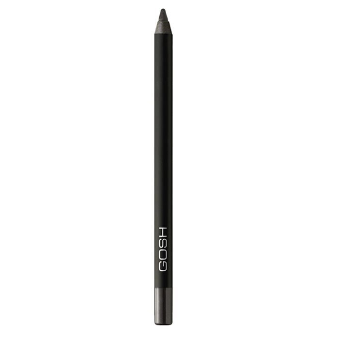 GOSH Velvet Touch Eye Liner veekindel silmalainer 1.2 g, Hypnotic Grey hind ja info | Ripsmetušid, lauvärvid, silmapliiatsid, seerumid | kaup24.ee