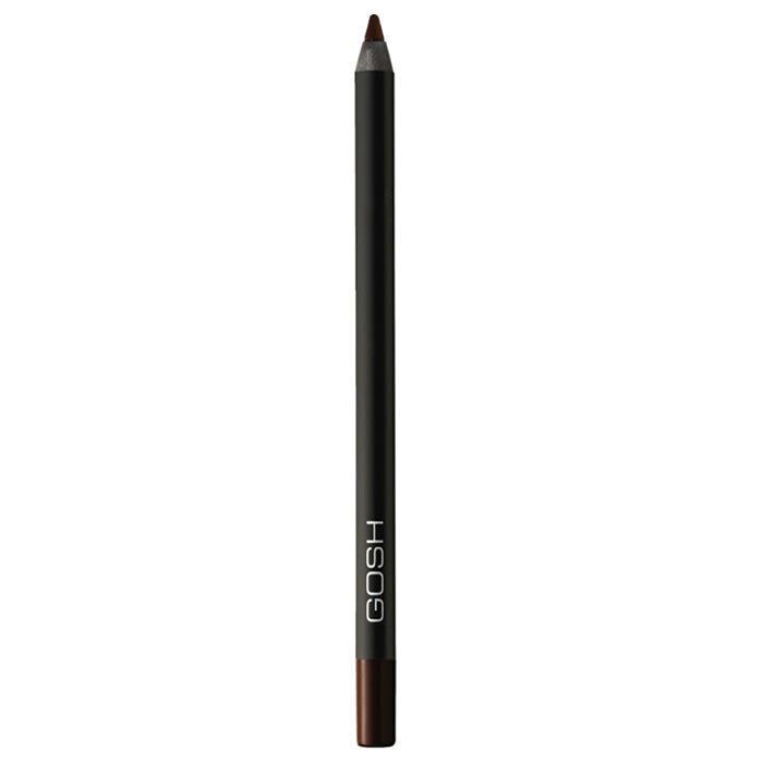 GOSH Velvet Touch Eye Liner veekindel silmalainer 1.2 g, Truly Brown цена и информация | Ripsmetušid, lauvärvid, silmapliiatsid, seerumid | kaup24.ee