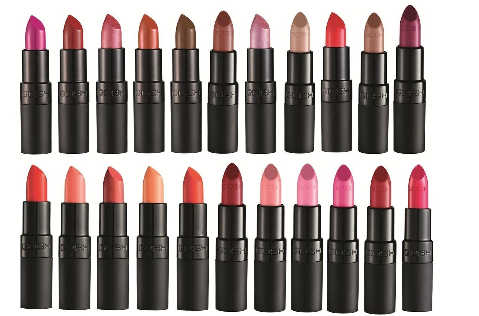 GOSH Velvet Touch Lipstick huulepulk 4 g, 164 Adorable цена и информация | Huulepulgad, -läiked, -palsamid, vaseliin | kaup24.ee